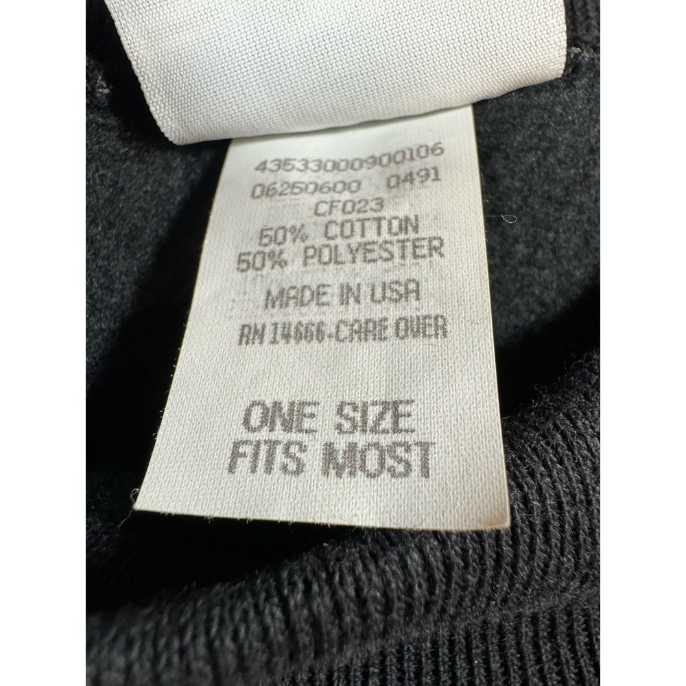 Vintage Lee Sturdy Sweats Dress Black Long Sleeve Crewneck Pullover One Size USA - Picture 5 of 6